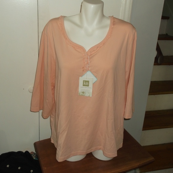 Karen Nueburger Other - NWT Karen Neuburger Pink Sleepwear Top  1X